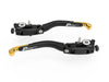 L02 EVO - BRAKE + CLUTH ADJ. LEVERS BLACK-GOLD