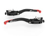 L02 EVO - BRAKE + CLUTH ADJ. LEVERS BLACK-RED