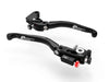 L11 ULTIMATE - BRAKE + CLUTH LEVERS DOUBLE ADJUSTMENT BLACK-BLACK