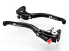 L13 ULTIMATE - BRAKE + CLUTH LEVERS DOUBLE ADJUSTMENT BLACK-BLACK