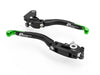 L14 EVO - BRAKE + CLUTH LEVERS BLACK-GREEN