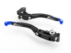 L14 EVO - BRAKE + CLUTH LEVERS BLACK-BLUE