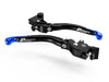 L15 EVO - BRAKE + CLUTH ADJ. LEVERS BLACK-BLUE