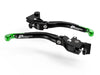 L15 EVO - BRAKE + CLUTH ADJ. LEVERS BLACK-GREEN