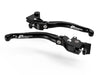 L15 EVO - BRAKE + CLUTH ADJ. LEVERS BLACK-BLACK