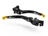 L15 EVO - BRAKE + CLUTH ADJ. LEVERS BLACK-GOLD