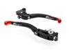 L16 EVO - BRAKE + CLUTH LEVERS BLACK-RED