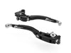 L16 EVO - BRAKE + CLUTH LEVERS BLACK-SILVER