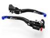 L17 ULTIMATE - BMW BRAKE + CLUTH LEVERS DOUBLE ADJUSTMENT BLACK-BLUE