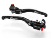 L19 ULTIMATE - BMW BRAKE + CLUTH LEVERS DOUBLE ADJUSTMENT BLACK-BLACK