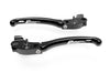 LE03 - BRAKE / CLUTCH ADJ. LEVERS  ECO GP 1 BLACK-BLACK