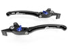 LE07 - BRAKE / CLUTCH ADJ. LEVERS  ECO GP 1 BLACK-BLACK