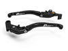 LEA08 - BRAKE / CLUTCH ADJ. LEVERS  ECO GP 2 BLACK-BLACK