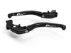 LEA10 - BRAKE / CLUTCH ADJ. LEVERS  ECO GP 2 BLACK-BLACK