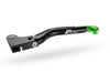 LFDO01 - FOLDABLE CLUTCH LEVER FOR DOMINO CONTROL BLACK-GREEN