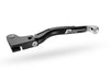 LFDO01 - FOLDABLE CLUTCH LEVER FOR DOMINO CONTROL BLACK-SILVER